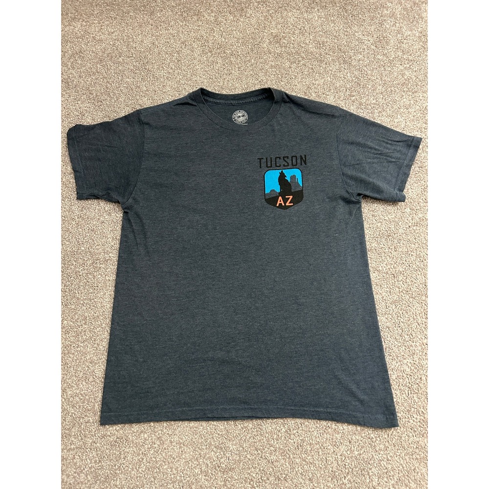 Prairie Mountain Sedona Arizona T-Shirt Mens XL Navy Blue Excellent Graphic Tee
